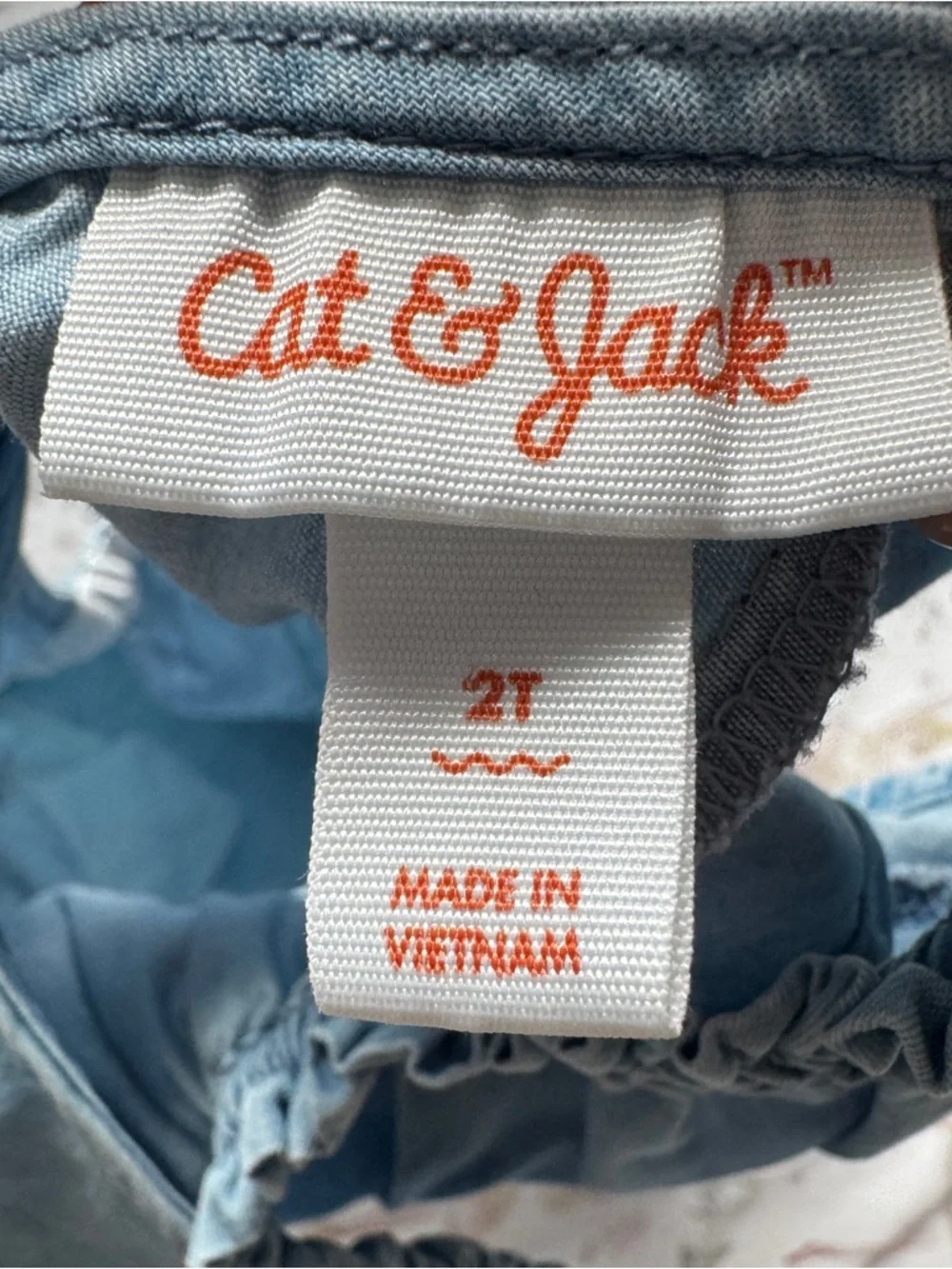 Toddler Girls Size 2 Denim Romper Bundle | Gap + Cat & Jack | Preppy Summer